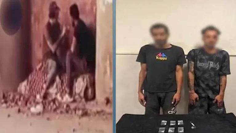 ضبط شخصين في القليوبية بتهمة تعاطي المخدرات بعد ظهورهم في فيديو متداول
