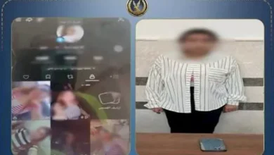 "ضبط صانعة محتوى في جمصة بعد رقصها لزيادة المشاهدات"