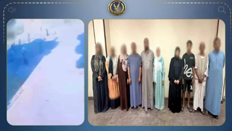"ضبط طرفي مشاجرة بالحجارة في كفر صقر بعد تداول فيديو على منصات التواصل الاجتماعي" 1 "ضبط طرفي مشاجرة بالحجارة في كفر صقر بعد تداول فيديو على منصات التواصل الاجتماعي"
