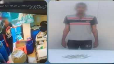ضبط عاطل بتهمة سرقة أموال من محل تجاري في منطقة البساتين