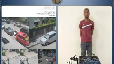 "ضبط عاطل بعد سرقة سيارة مركونة في مصر الجديدة"