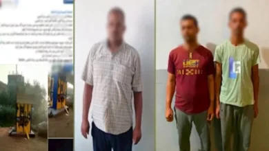 "ضبط عاملين في المنوفية بعد تحطيم كشك بسبب منعهم من الجلوس أمامه" 5 "ضبط عاملين في المنوفية بعد تحطيم كشك بسبب منعهم من الجلوس أمامه"
