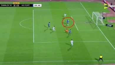 عجائب كرة القدم: لاعب يضيع فرصة هدف محقق أمام الزمالك (فيديو)