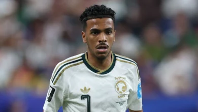 عقوبة مضاعفة تهدد مصعب الجوير بفقدان رقم رونالدو في المنتخب السعودي