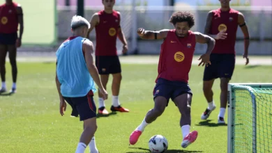 فيديو: "ارجع إلى غرفة الملابس".. توبيخ مدرب برشلونة لأديمي بعد موقف غريب!