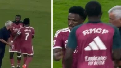 فينيسيوس يثير الجدل بتصرفه مع مورينيو عقب خسارة ريال مدريد: هل يتكرر سيناريو ألونسو؟ (فيديو)