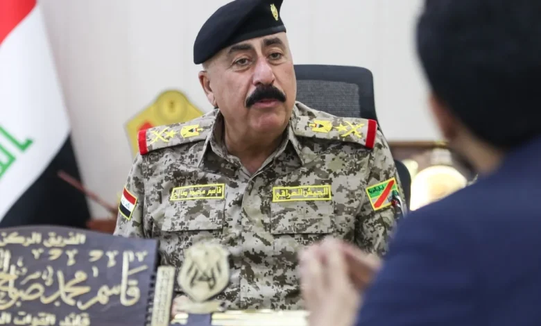 قائد القوات البرية: العراق يملك السيطرة الجوية ولا قبول لمسلح أجنبي بسنجار
