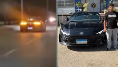 "قائد سيارة يهرب بعد اصطدامه بأخرى في الشيخ زايد ويكشف أسباب هروبه"