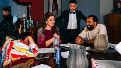 كواليس أحدث حلقات مسلسل خمسين/خمسين مع كندة علوش بالصور