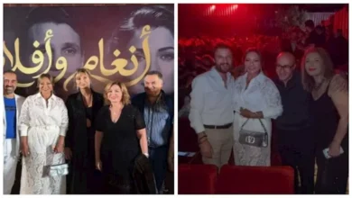ليلى علوي وإلهام شاهين تتألقان في حفل "أنغام وأفلام بيروت" بالجمبسوت