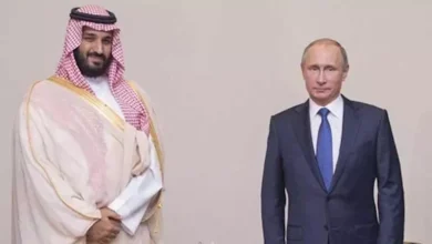 محمد بن سلمان وبوتين يناقشان قضايا الشرق الأوسط وآفاق التعاون