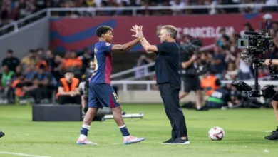 مدرب برشلونة يوضح تفاصيل إصابة لامين جمال وموقفه من مباراة فالنسيا