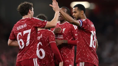 مرموش يساهم في تأهل ليفربول لثمن نهائي كأس الرابطة بعد الفوز على توتنهام