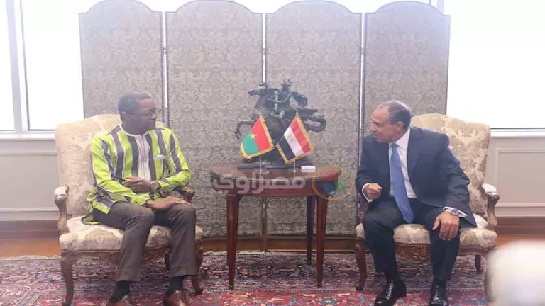 مصر وبوركينا فاسو تتعاون لتعزيز الشراكة لمواجهة تحديات الساحل