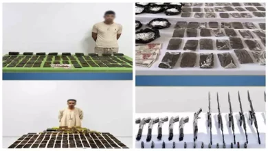 مصرع 4 عناصر خطرة في أسيوط والبحيرة بحوزتهم نصف طن من المخدرات وترسانة أسلحة