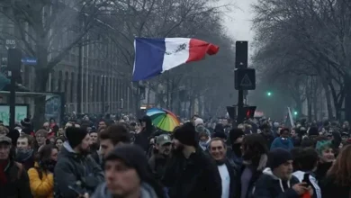 مظاهرات في فرنسا تطالب بفرض عقوبات على إسرائيل دعماً لفلسطين