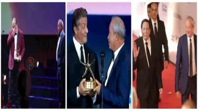 منى زكي وآخرون يتسلمون جائزة الإنجاز الإبداعي في مهرجان الجونة السينمائي