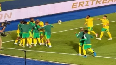 موسيماني يقود جنوب أفريقيا لفوز كبير على إريتريا بخماسية في تصفيات أمم أفريقيا 2 موسيماني يقود جنوب أفريقيا لفوز كبير على إريتريا بخماسية في تصفيات أمم أفريقيا