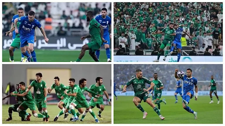 موعد مباراة الهلال وأهلي جدة في الدوري السعودي والقنوات الناقلة