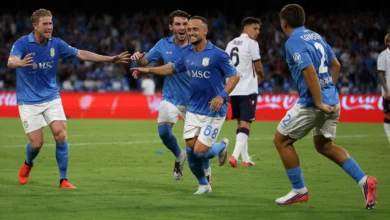 نابولي يفرض سيطرته على بولونيا بهدف وحيد
