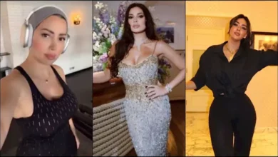 نادين نجيم بفستان جريء ودينا فؤاد تتألقان داخل الجيم خلال ٢٤ ساعة
