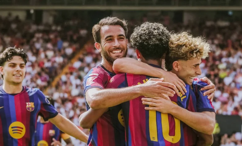 نجم برشلونة: يجب الاستفادة من درس ليفانتي مع وجود وحوش في الفريق