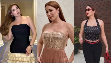 "نسرين طافش تتألق بـ 20 إطلالة كاجوال وفساتين سهرة مبهرة"