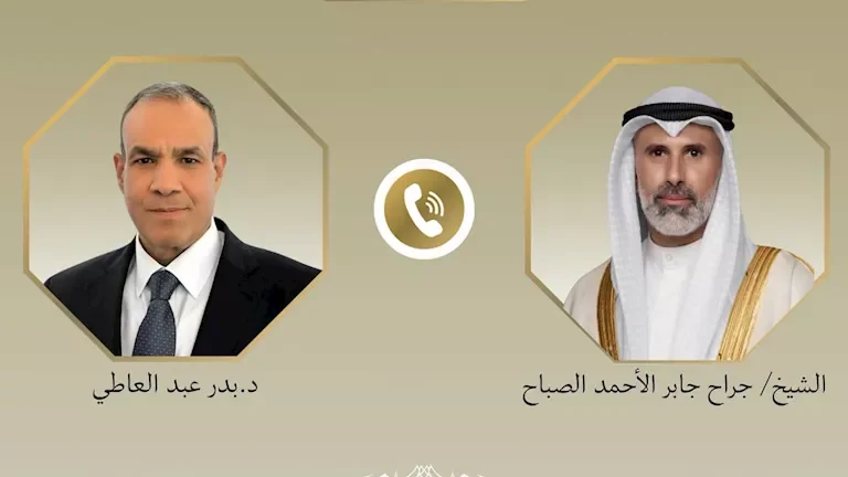 وزير الخارجية يبحث مع نظيره الكويتي خفض التصعيد والتطورات الإقليمية