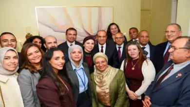 وزير الخارجية يلتقي الجالية المصرية في الأمم المتحدة بنيويورك