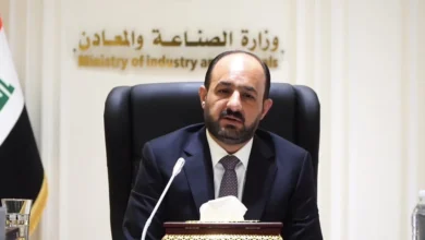 وزير الصناعة يأمر بالتحقيق في حادث تسرب غاز الأمونيا بالبصرة