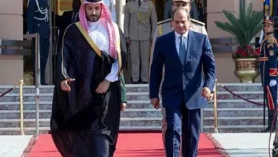 ولي العهد السعودي يوجه برقية شكر للرئيس السيسي بعد مغادرته مصر 5 ولي العهد السعودي يوجه برقية شكر للرئيس السيسي بعد مغادرته مصر