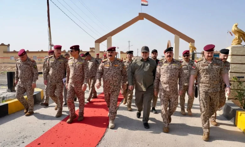 يار الله يصل إلى قاطع عمليات غرب نينوى على رأس وفد عسكري رفيع