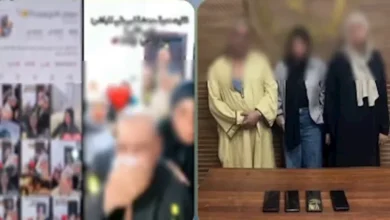 أب يستغل ابنتيه في التسول الإلكتروني واعتقاله معهما من قبل مباحث الآداب