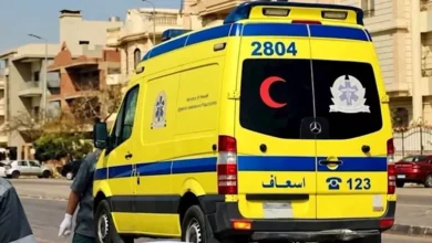 إصابة شخصين في حادث تصادم ثلاث سيارات بالتجمع