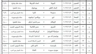 اتحاد الكرة يخطر بيراميدز بموعد مباراته المقبلة في كأس مصر