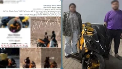 الأمن يوضح تفاصيل فيديو "سيدة الموتوسيكل المقنعة" الذي أثار الجدل في العراق