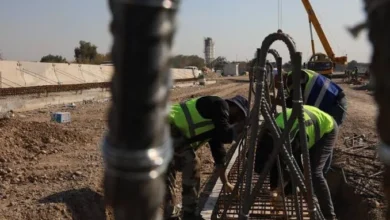 الإعمار تُكمل استدارتين في مجسر القادسية وتواصل تقدمها في أعمال جسر الجادرية الجديد