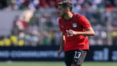 الاتحاد المصري يعلن تفاصيل إصابة أحمد فتوح خلال مباراة جنوب السودان