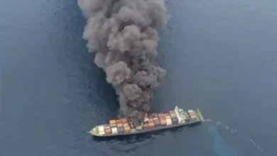 الحرس الثوري الإيراني: انفجارات وحرائق في 3 ناقلات نفط بجنوب هرمز
