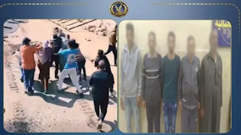 الداخلية تعتقل 5 متهمين بالاعتداء على موظف خلال رصف طريق في محافظة الشرقية