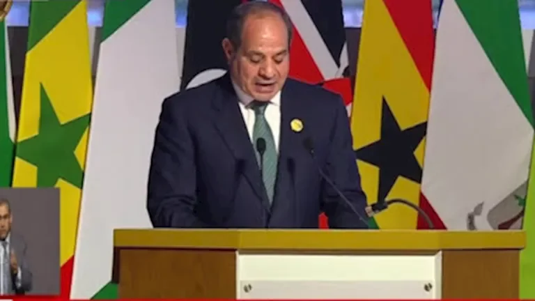 السيسي: أفريقيا تواجه تحديات نزاعات وتوترات جيوسياسية حادة