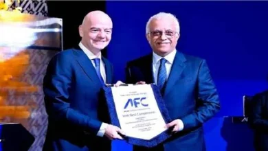 الشيخ سلمان بن إبراهيم آل خليفة يعلن دعمه لإنفانتينو في انتخابات الفيفا