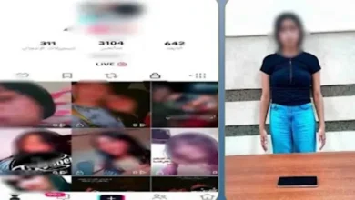 القبض على بلوجر في المنصورة بتهمة نشر مقاطع فيديو خادشة للحياء