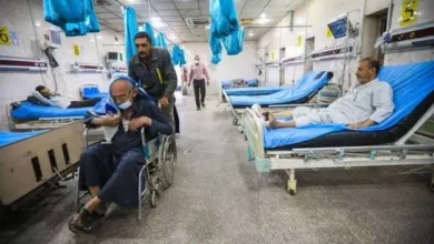 النجف تُسجل 107 حالات اختناق بسبب العاصفة الترابية