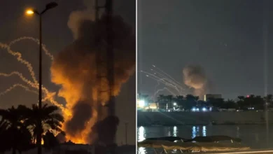 انفجار كدس عتاد تالف في مقر للحشد الشعبي شرقي القناة ببغداد