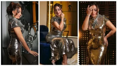 بوسي تتألق بفستان أنيق في أحدث ظهور والجمهور يغازلها بـ 20 صورة