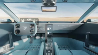 بيجو تكشف النقاب عن سيارتها الاختبارية RCZ Vision بتصميم "دركسيون" مربع - صور