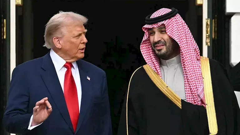 ترامب: ولي العهد السعودي يناقش تصرفات الحوثيين "السيئة للغاية" 2 d8aad8b1d8a7d985d8a8 d988d984d98a d8a7d984d8b9d987d8af d8a7d984d8b3d8b9d988d8afd98a d98ad986d8a7d982d8b4 d8aad8b5d8b1d981d8a7d8aa d8a7 1