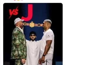 تركي آل الشيخ يعلن بدء حجز نزال فيوري وجوشوا بين الملاكمان