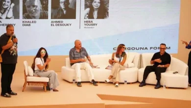 خالد دياب: الشعب المصري دمه خفيف ولكن إضحاكه شيء صعب في مهرجان الجونة